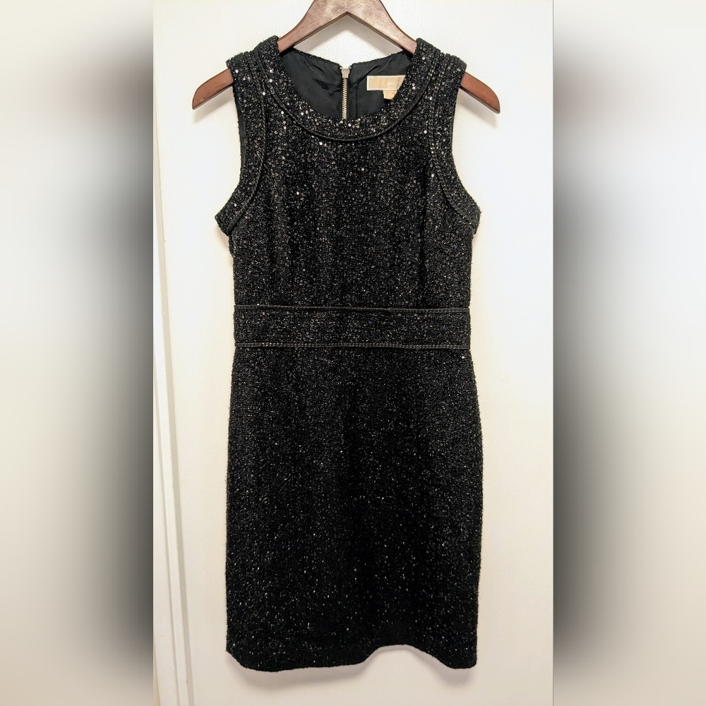 Michael Kors sleeveless sequin dress, size 4